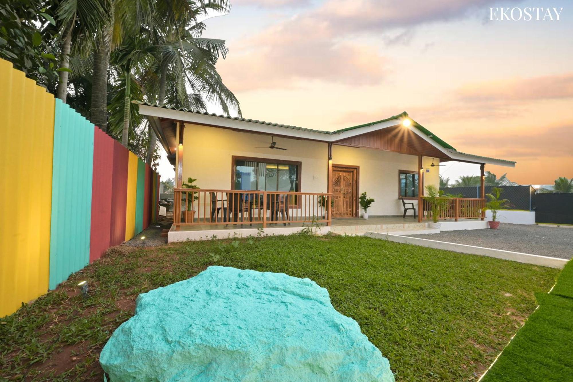 Ekostay - Blue Door Villa Alībāg Extérieur photo